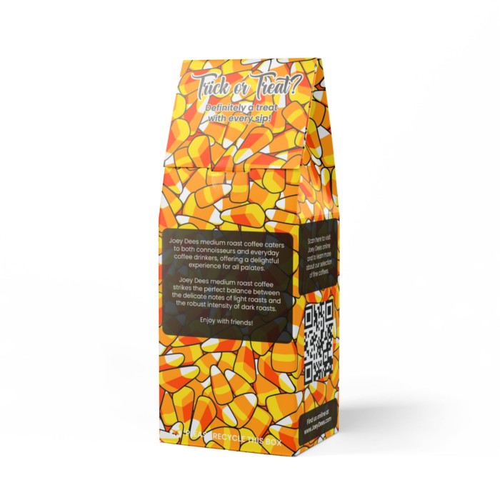 Halloween Medium Blend Columbian Coffee - Candy Corn Packaging - Image 2