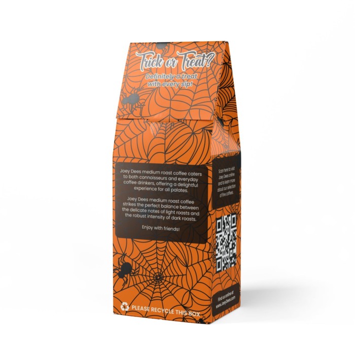 Halloween Medium Blend Columbian Coffee - Cobwebs and Spiders - Image 2