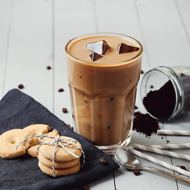 Customized Coffee Ice Cubes