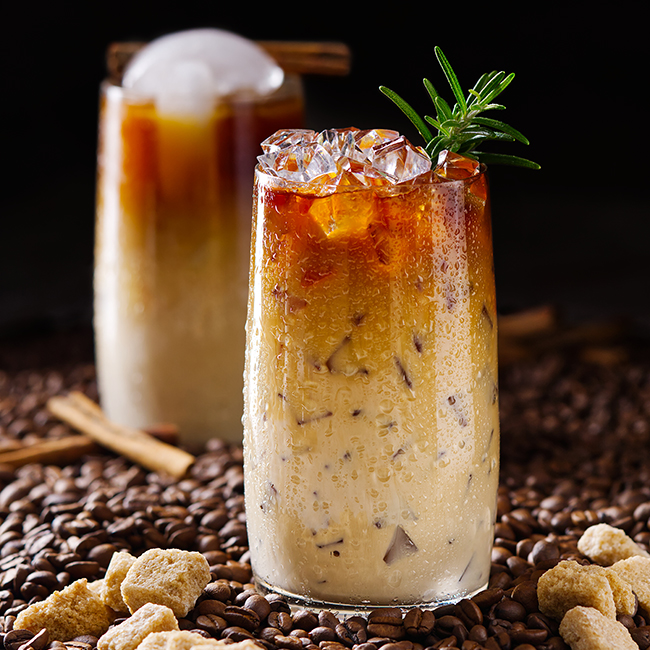 Honey Lavender Iced Coffee