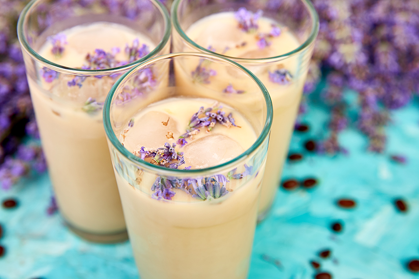 Honey Lavender Iced Coffee