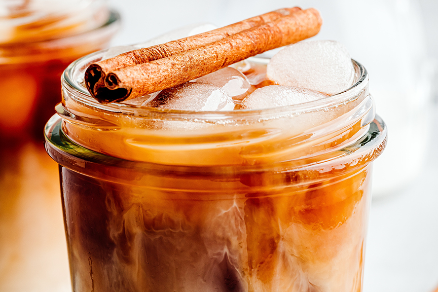 Maple Cinnamon Iced Coffee