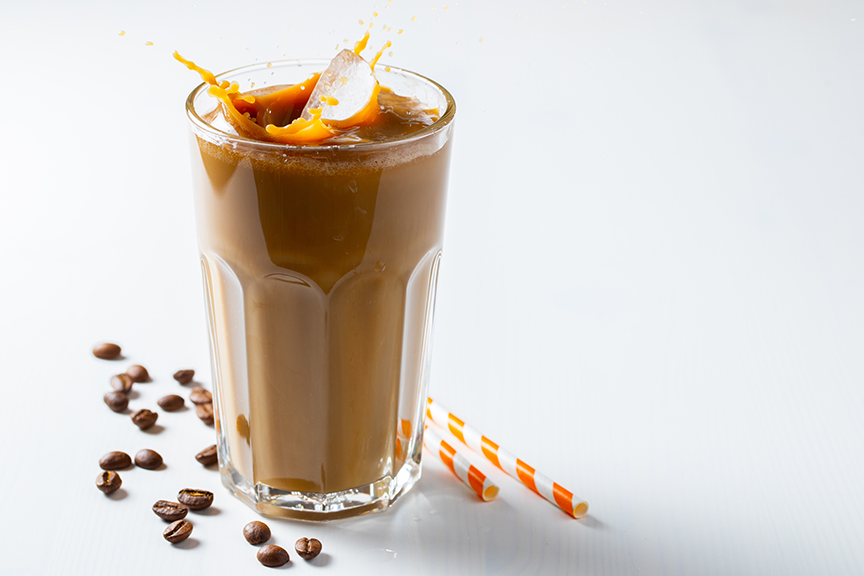 Orange Cream Iced Coffee