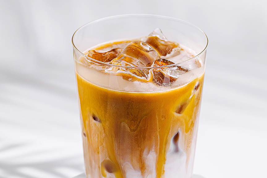 Salted Caramel Iced Coffee